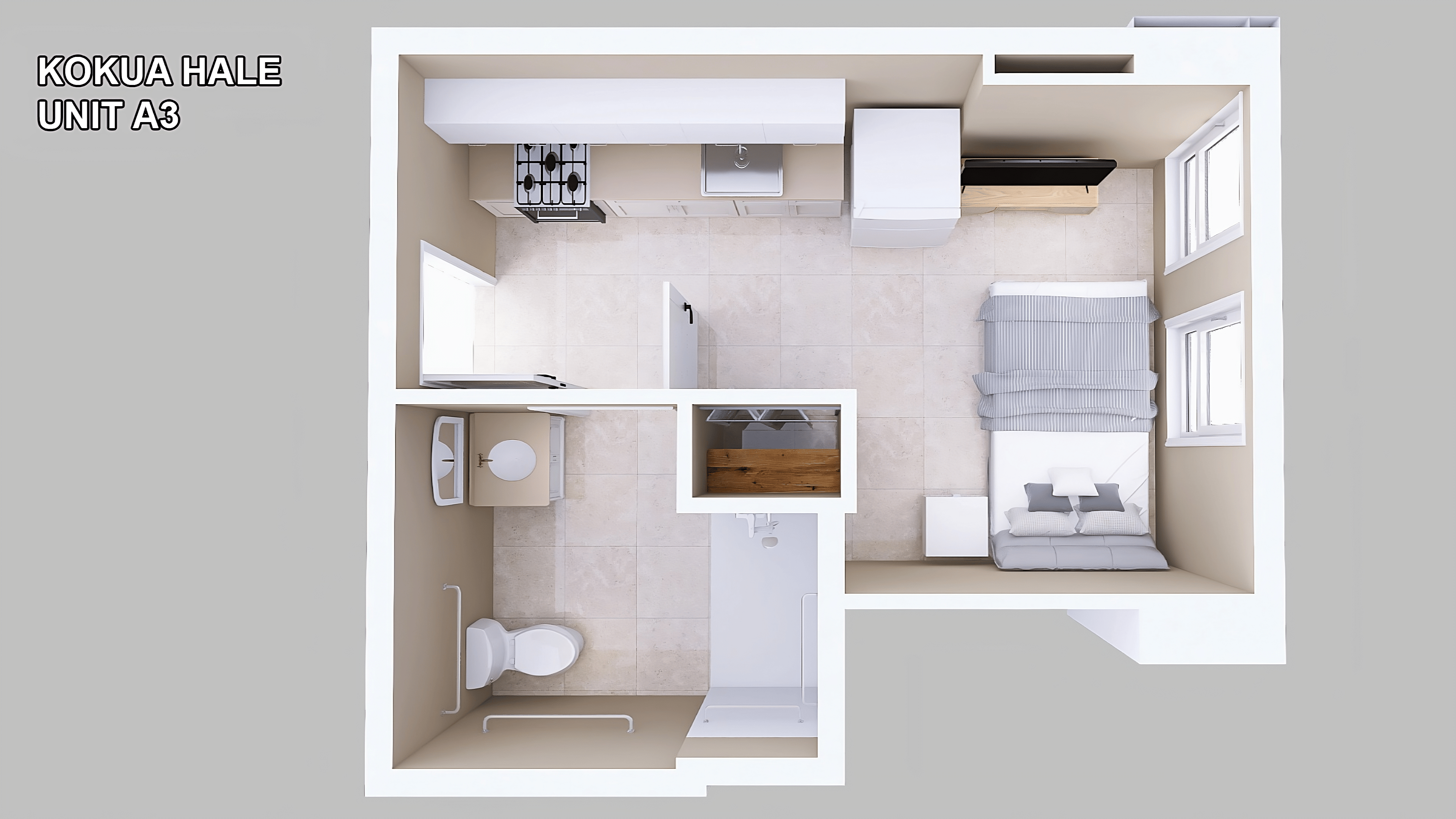 Unit 105 A3 Kokua Hale