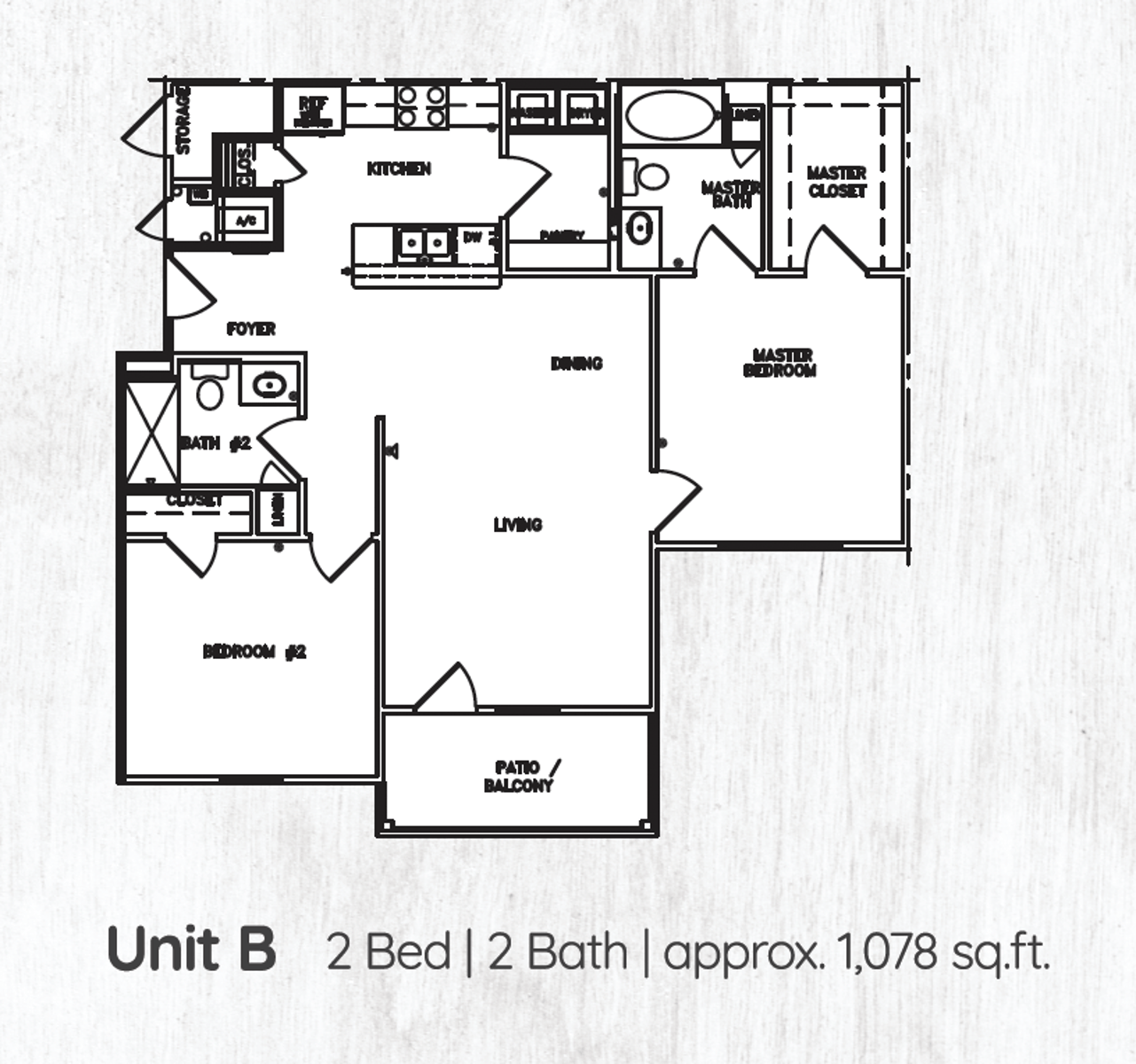 Unit 1107 2 Bed 2 Bath 60 Austin Colorado Creek