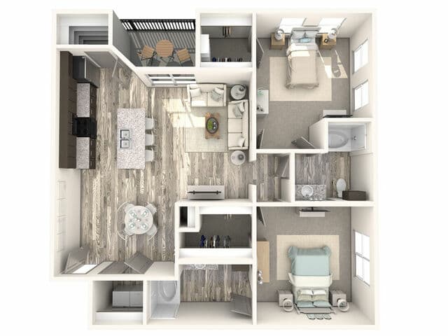 Unit 1412 B2 Bottle House on Main