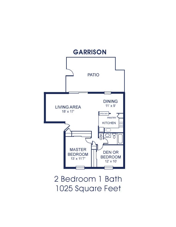 2Bed/1Ba Dn W/D (G) Courts of Valle Vista