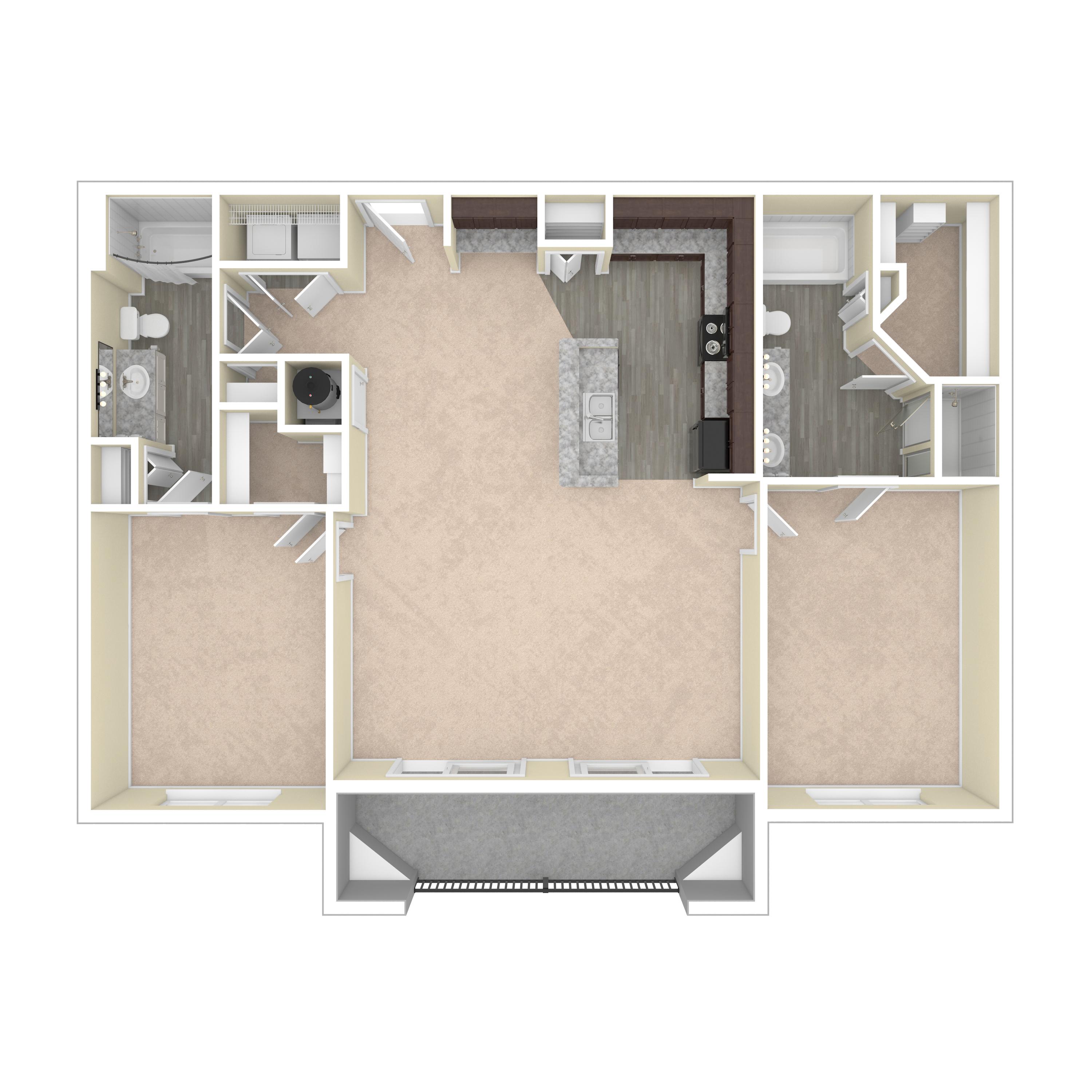 2x2 Waterside Village