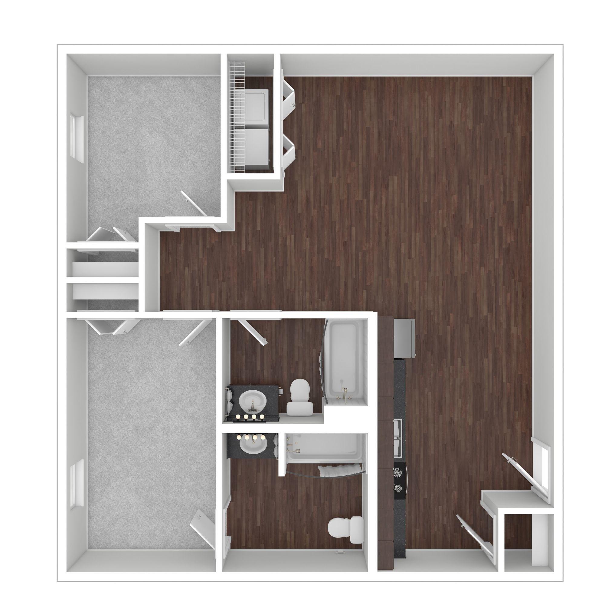 Floor Plans Kodak Crossing Apartments in Kodak, TN