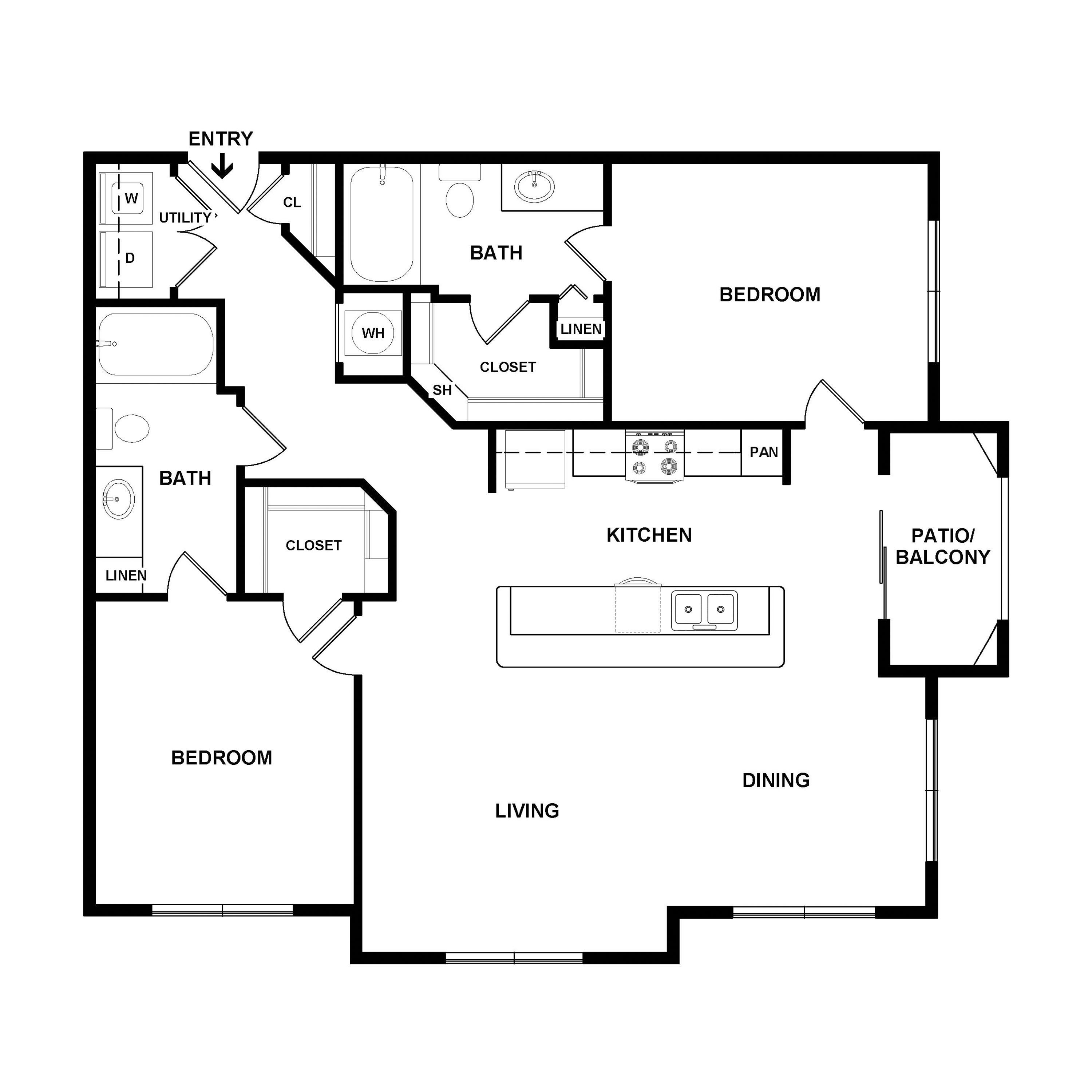 2x2 Waterside Village