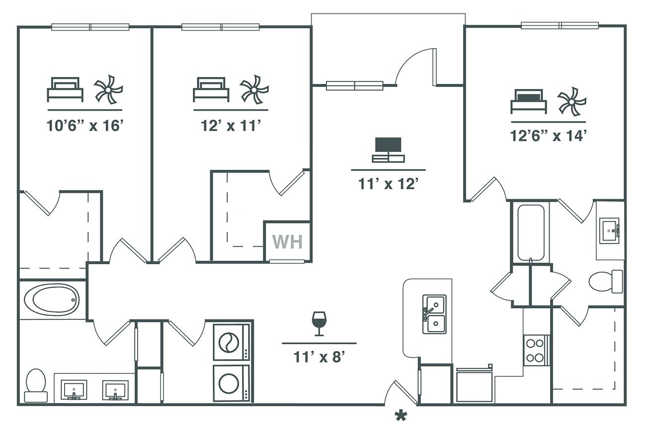 Unit 1418 C4 Adley at Gleannloch