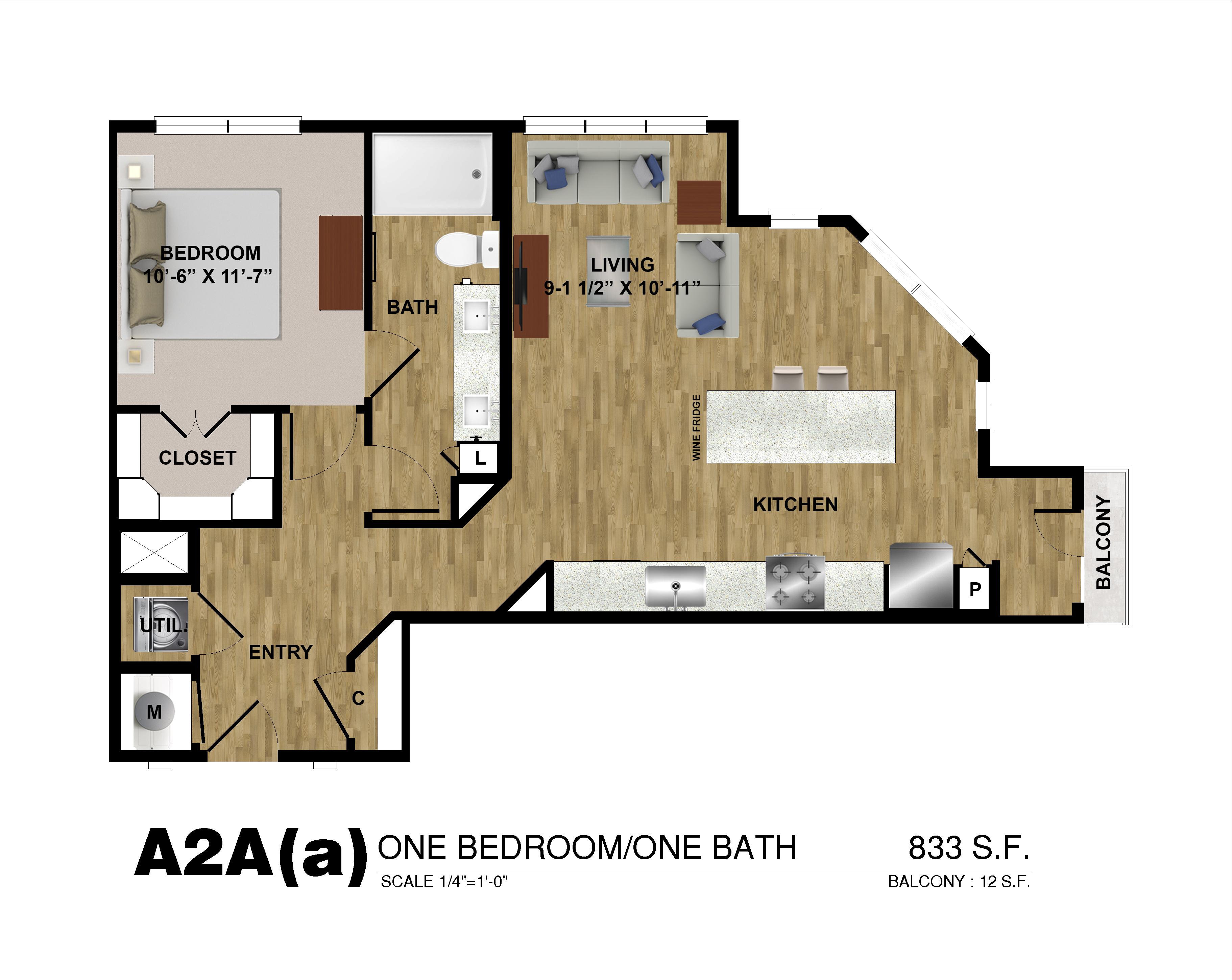 Unit 1334 Futurist A2Aa Highline on Magnolia