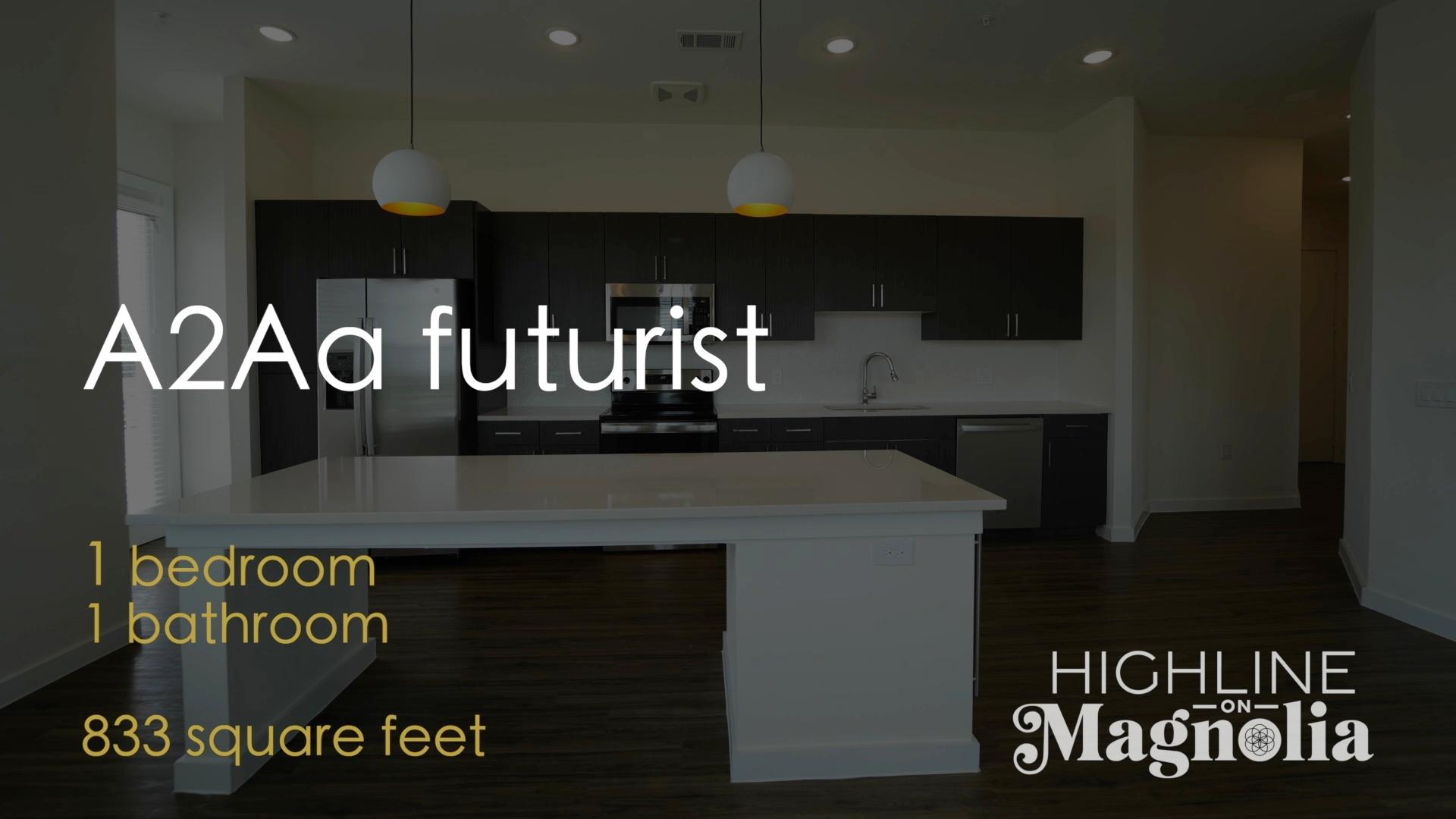 Unit 1334 Futurist A2Aa Highline on Magnolia