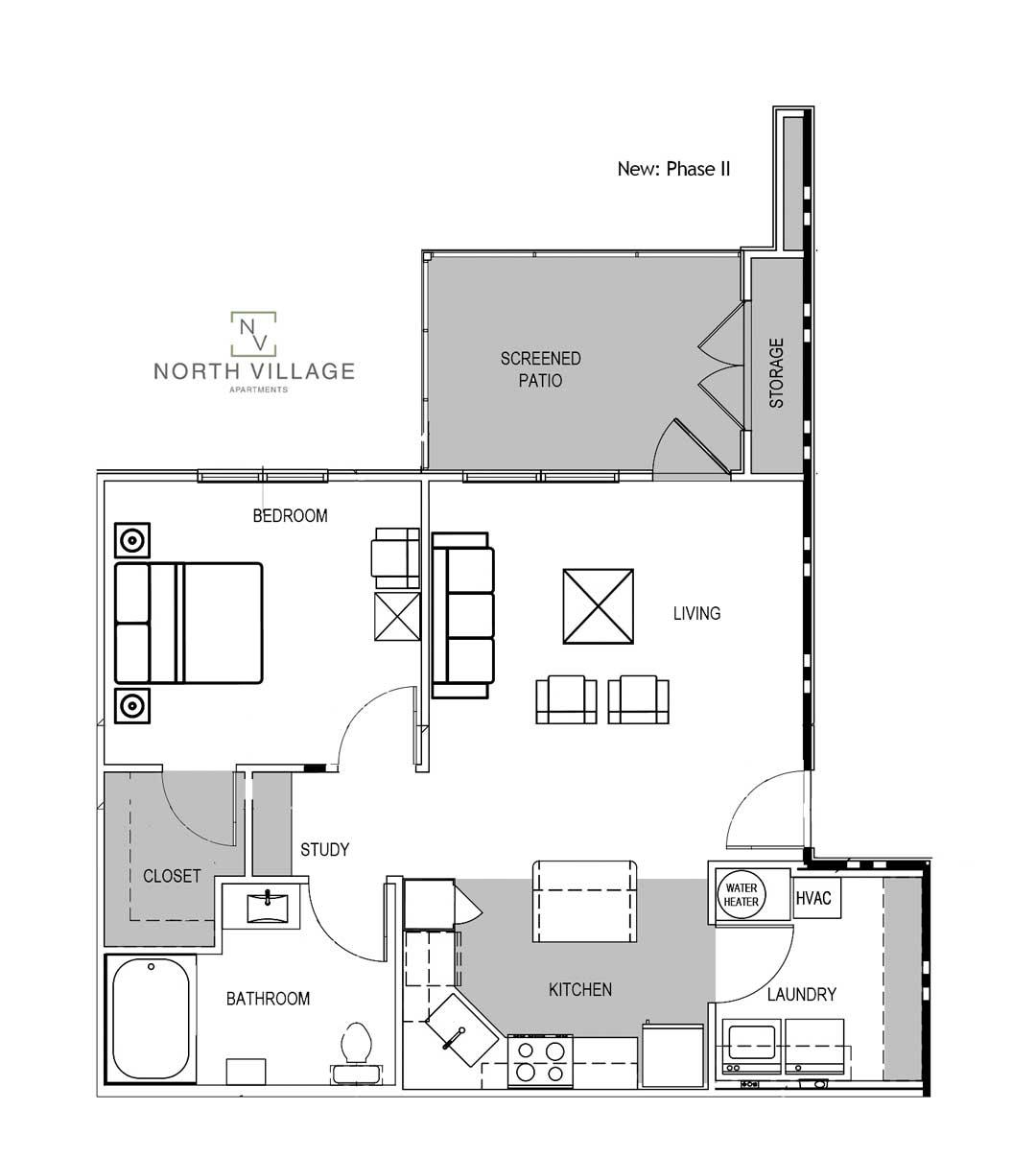 Unit I303 3rd Floor North Village Apartments
