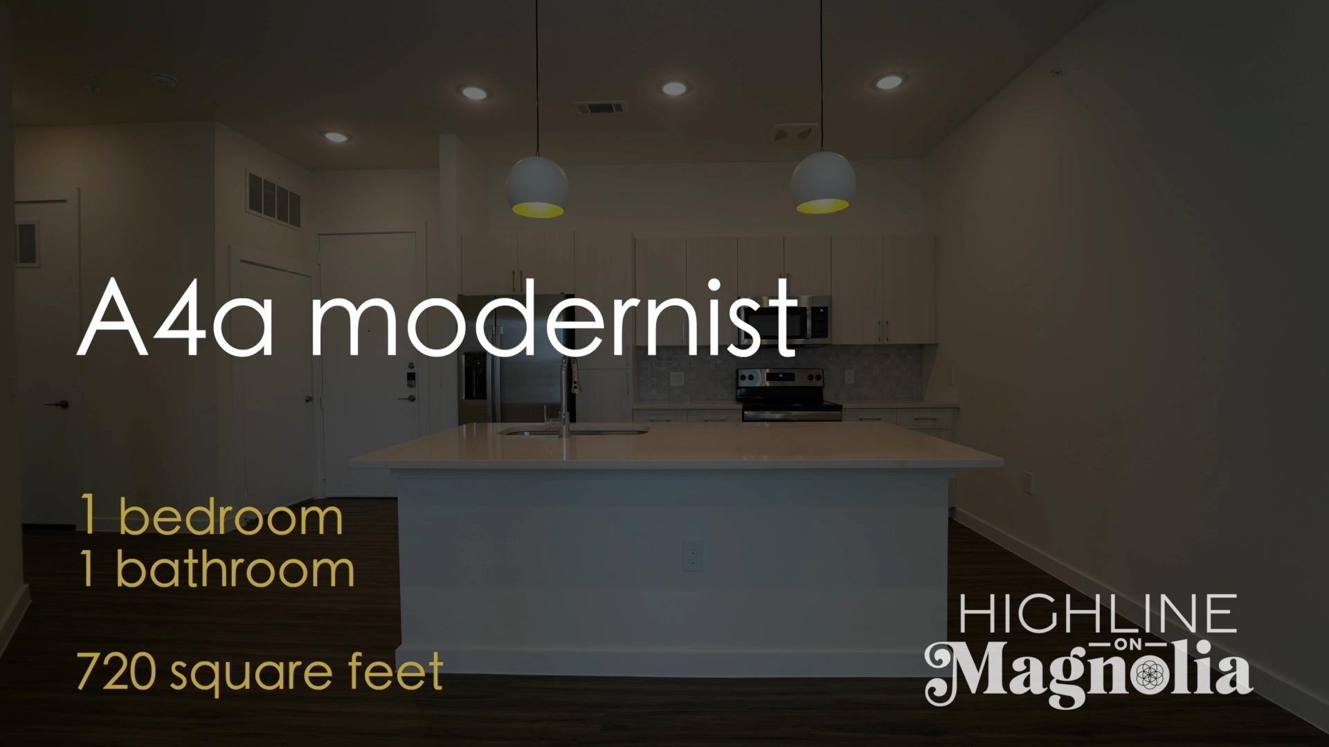 Unit 1329 Modernist A5a Highline on Magnolia